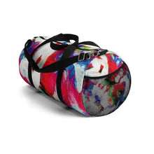 Cargar imagen en el visor de la galería, Printify Bags Multicolor Stripped Duffel Bag-Duffel Bag Carry On-Large Duffel Bag
