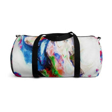 Load image into Gallery viewer, Printify Bags Multicolor Stripped Duffel Bag-Duffel Bag Carry On-Large Duffel Bag
