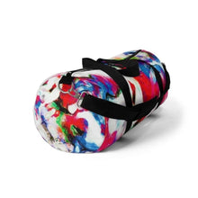 Cargar imagen en el visor de la galería, Printify Bags Multicolor Stripped Duffel Bag-Duffel Bag Carry On-Large Duffel Bag
