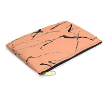 Φόρτωση εικόνας στο εργαλείο προβολής Συλλογής, Printify Bags Peach Marble Accessory Bag Pouch-Accessory Zipper Pouch-Accessory Bag
