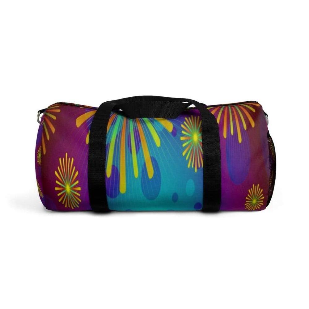 Printify Bags Starburst Stripped Duffel Bag-Duffel Bag Carry On