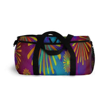 Cargar imagen en el visor de la galería, Printify Bags Starburst Stripped Duffel Bag-Duffel Bag Carry On
