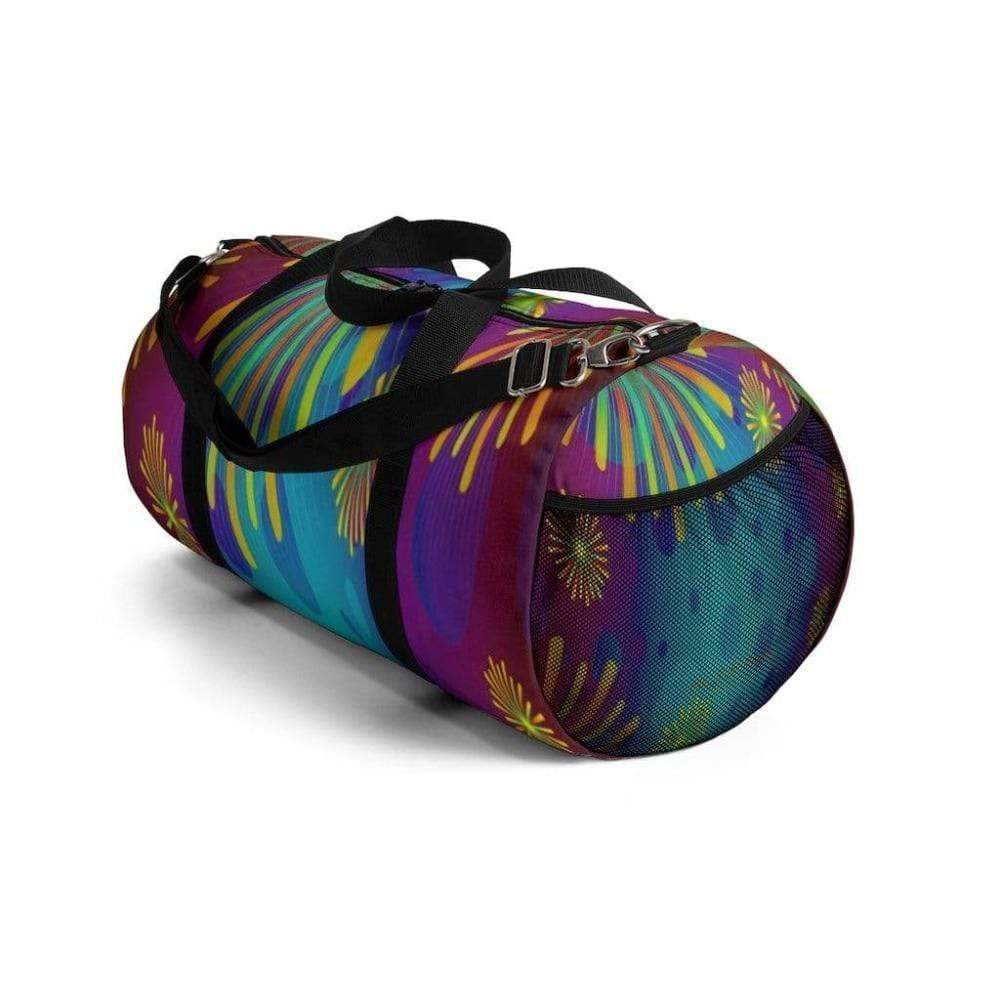 Printify Bags Starburst Stripped Duffel Bag-Duffel Bag Carry On