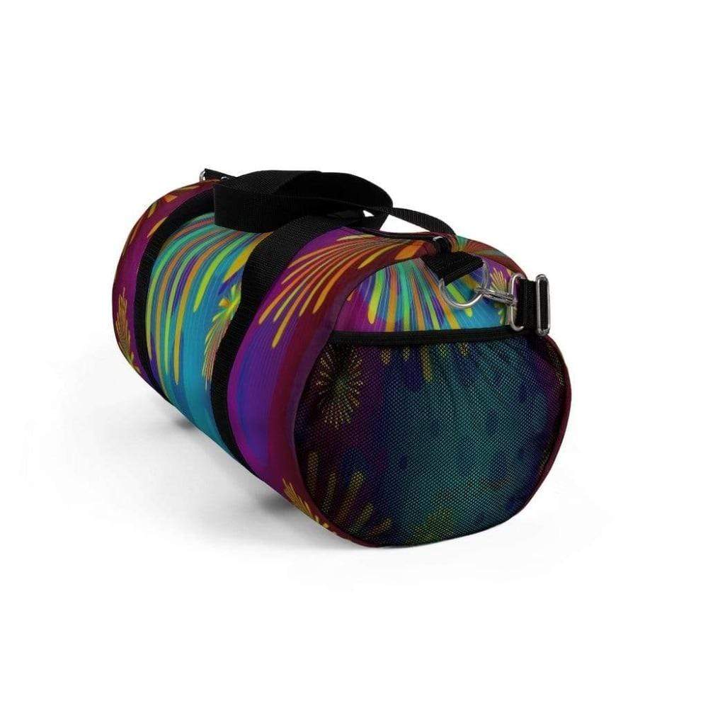 Printify Bags Starburst Stripped Duffel Bag-Duffel Bag Carry On