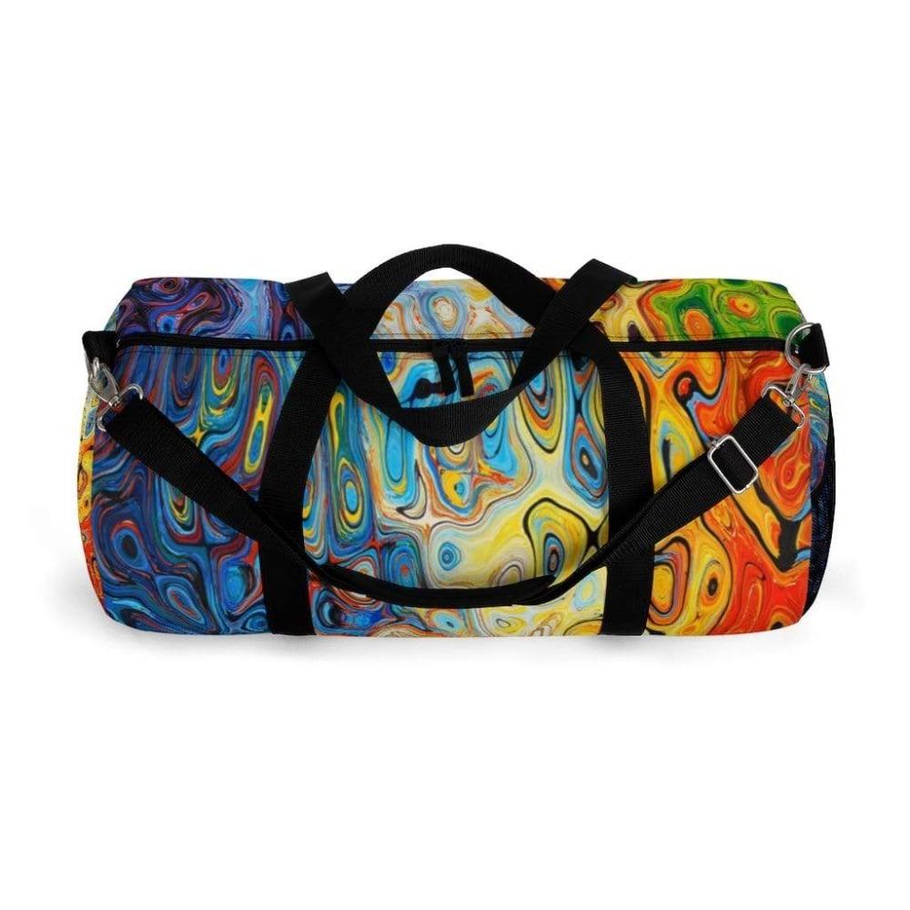 Printify Bags Textured Duffel Bag-Duffel Bag Carry On-Large Duffel Bag-Small Duffel