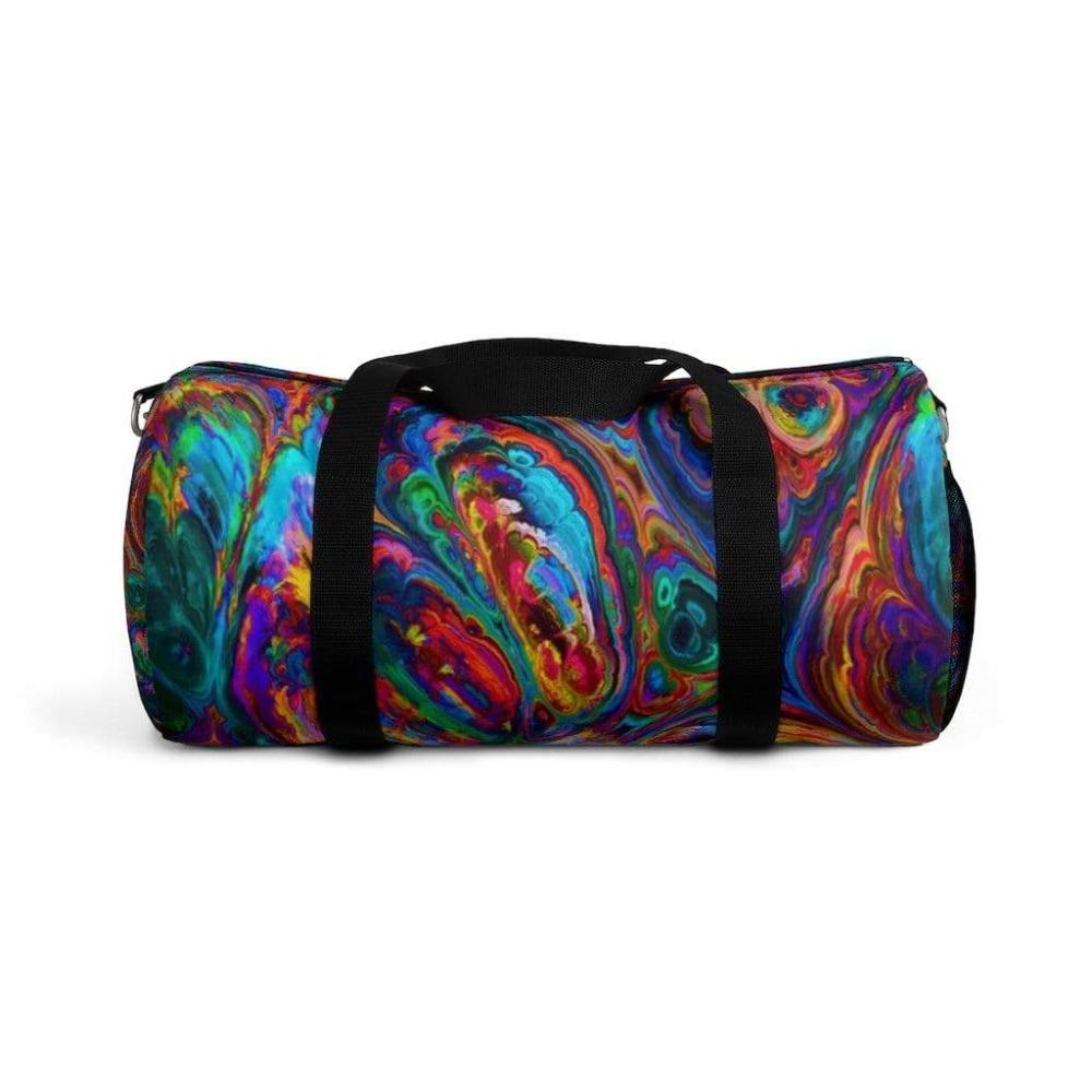 Printify Bags Twisted Stripped Duffel Bag-Duffel Bag Carry On-Large Duffel Bag