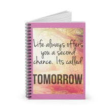 Load image into Gallery viewer, Printify Paper products Spiral Notebook Tomorrow Spiral Notebook-Spiral Notebook Ruled-Spiral Notebook Journal
